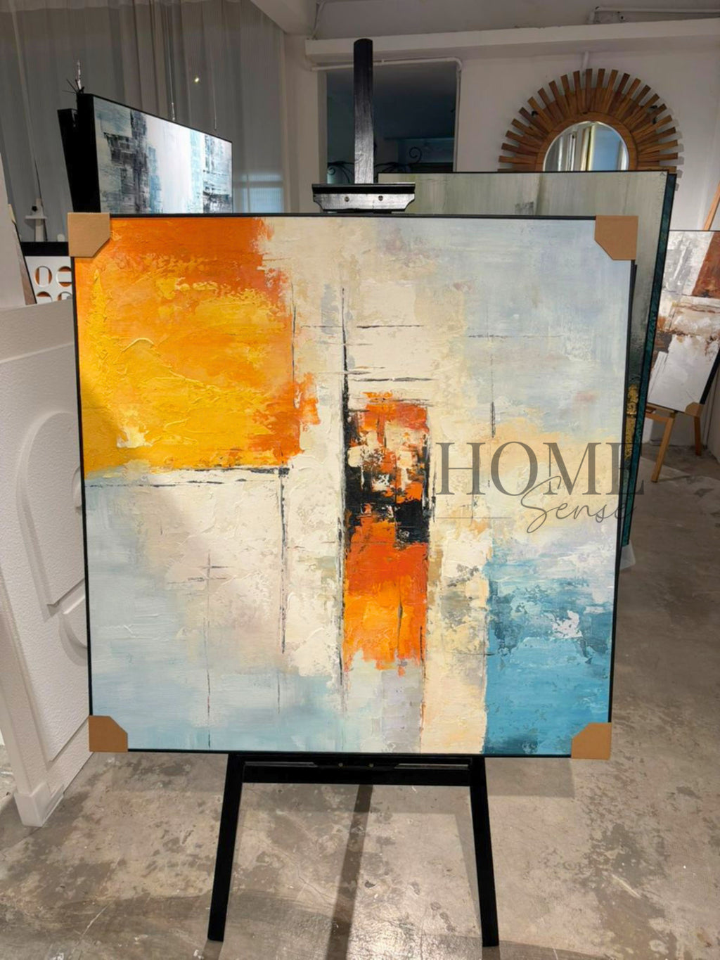 Amber & Sky, Canvas Wall Art