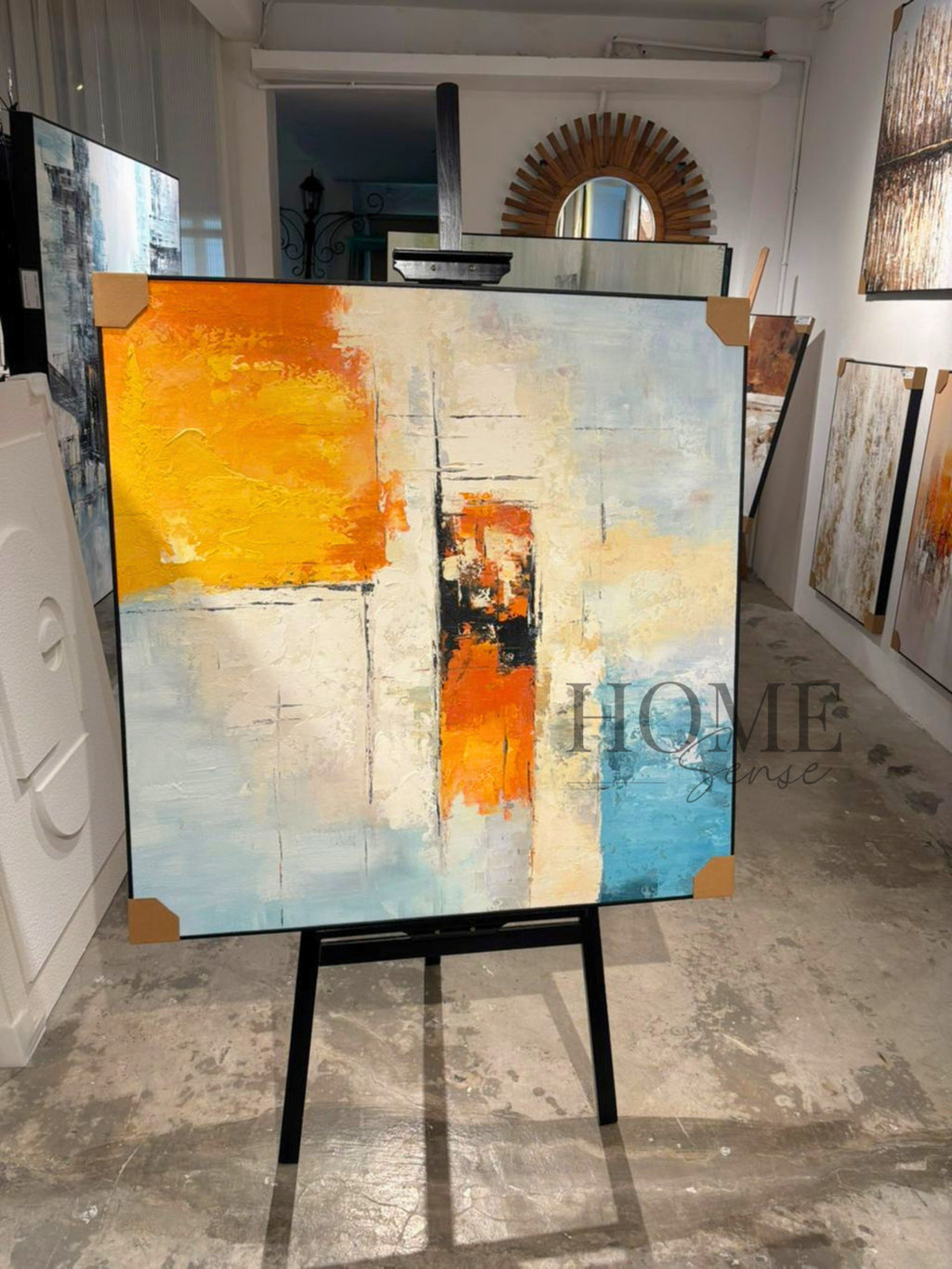Amber & Sky, Canvas Wall Art