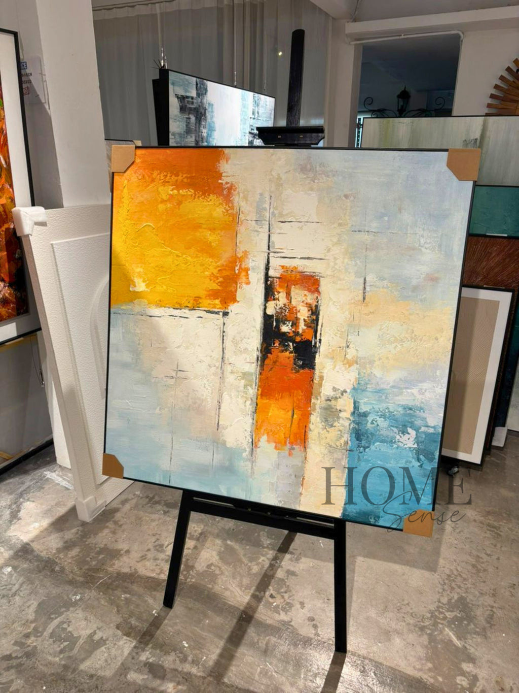 Amber & Sky, Canvas Wall Art