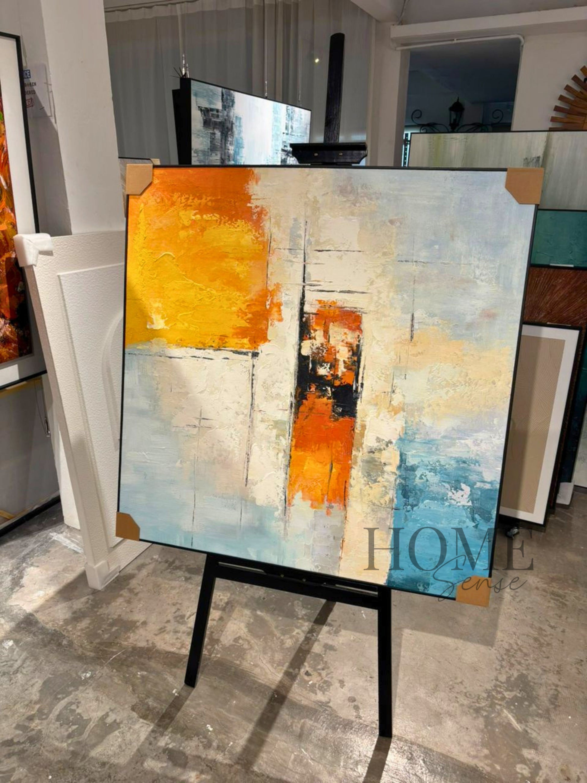 Amber & Sky, Canvas Wall Art