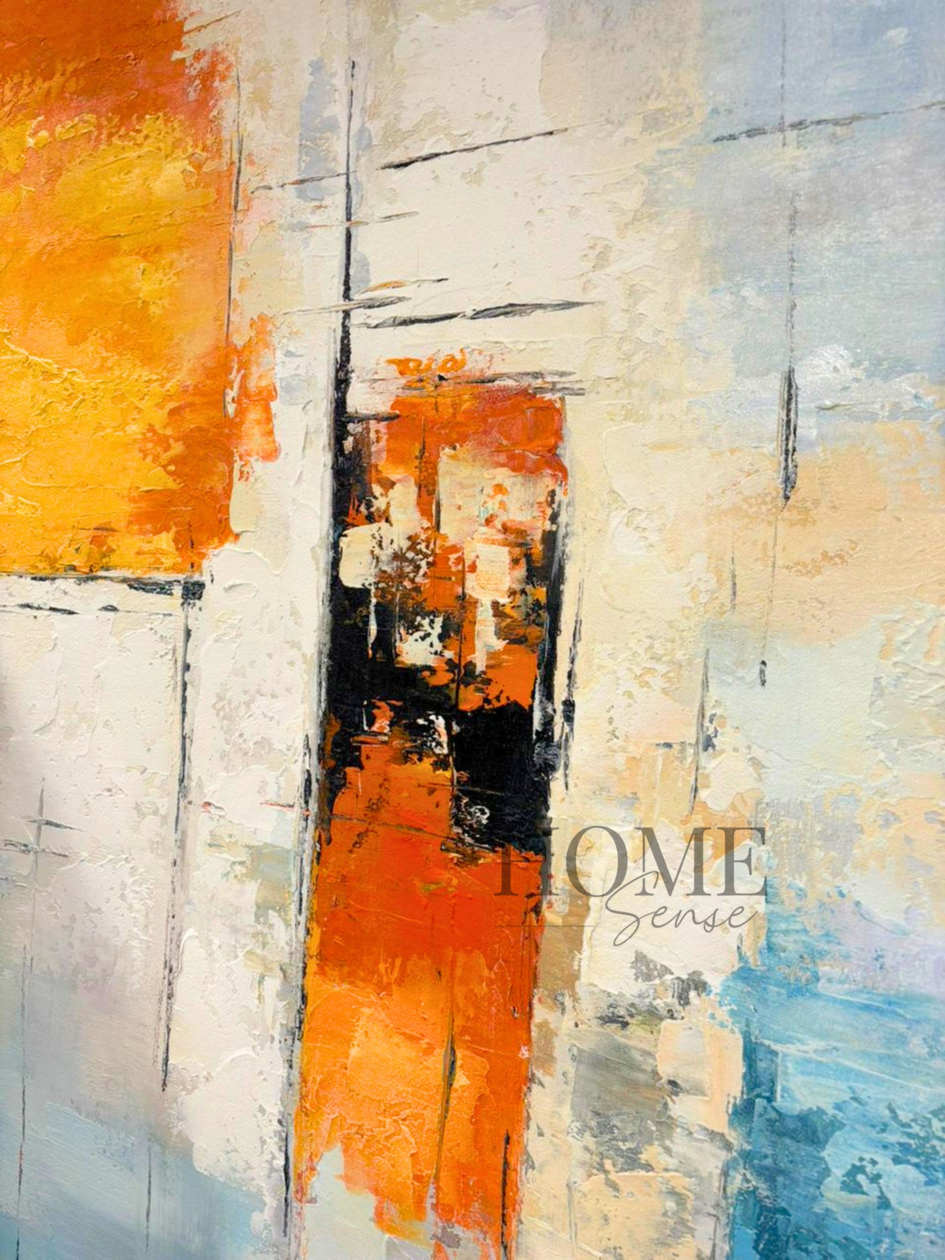 Amber & Sky, Canvas Wall Art
