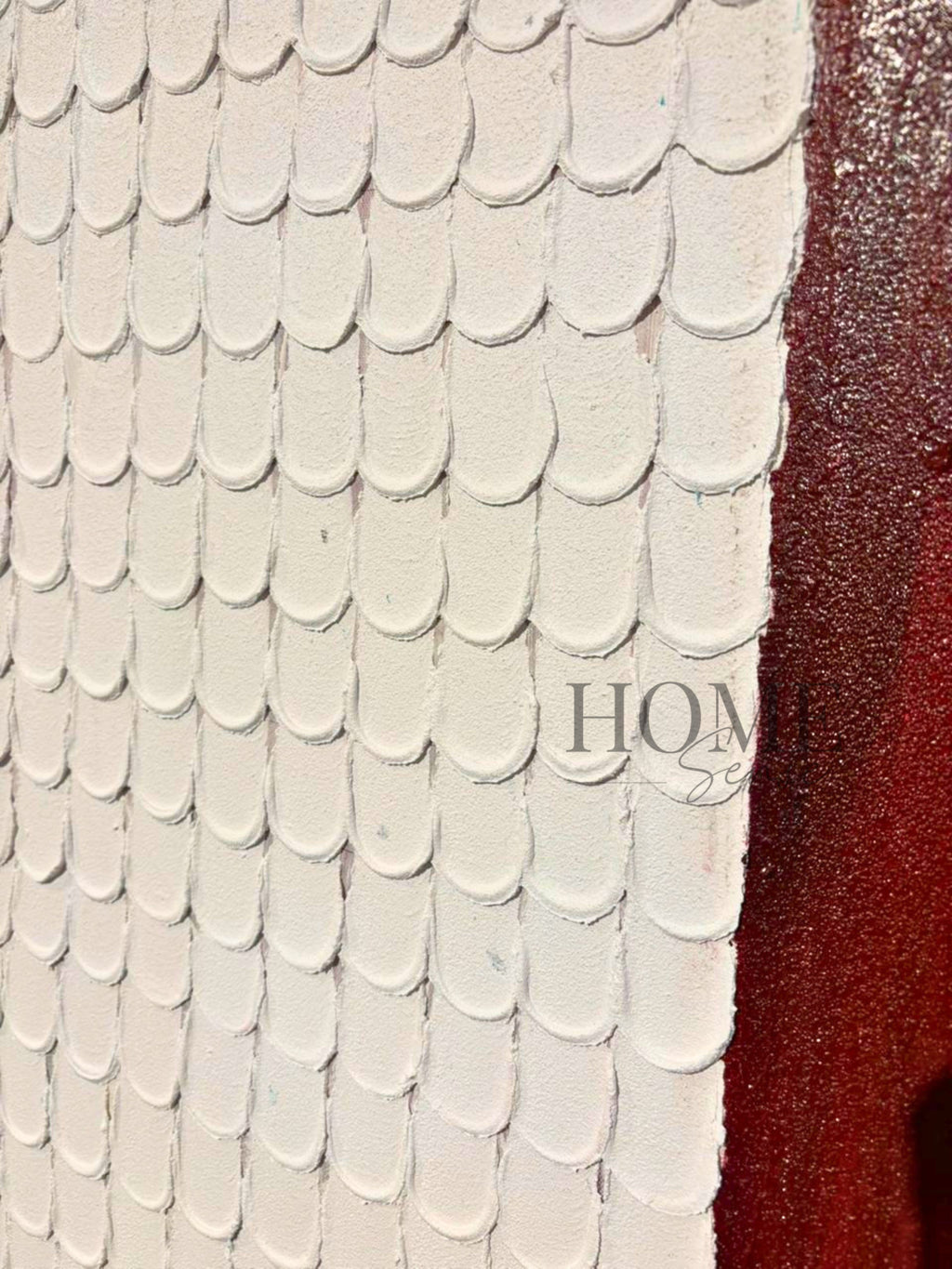 Echoes on Maroon,Canvas Wall Art