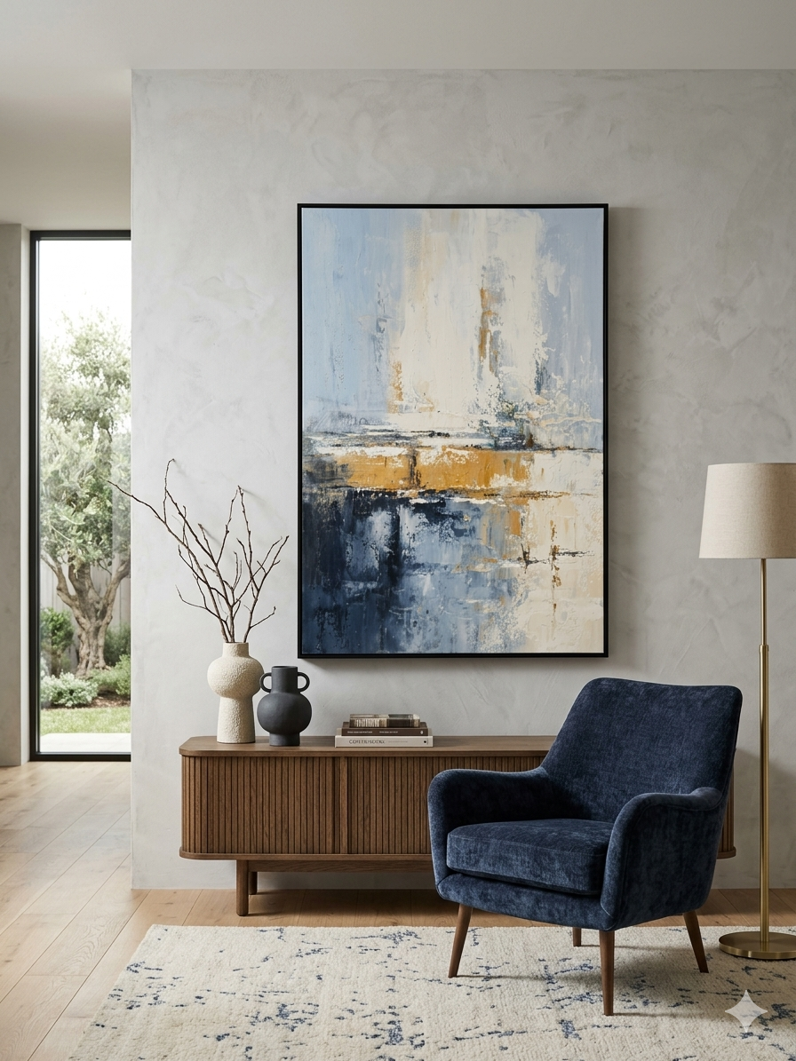The Yellow Seam, Canvas Wall Art