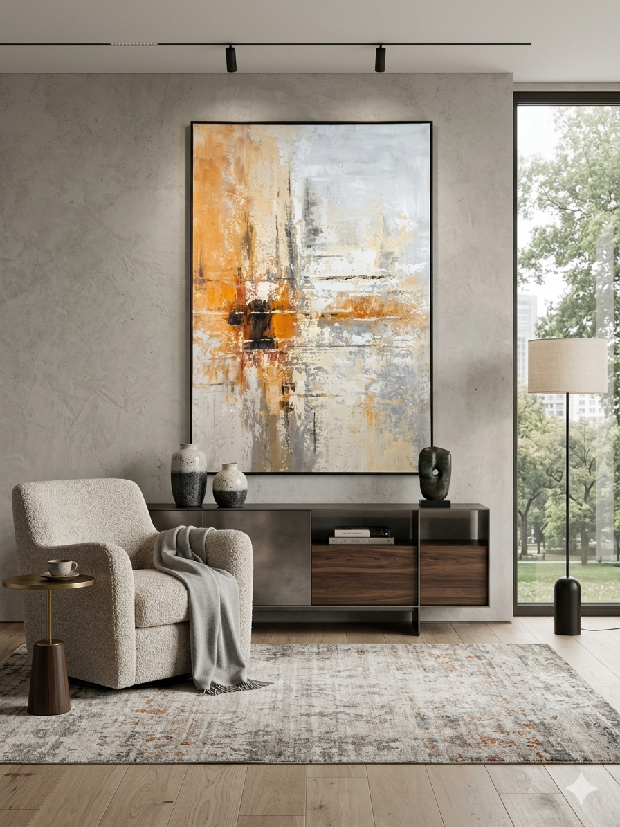 The Warm Core, Canvas Wall Art