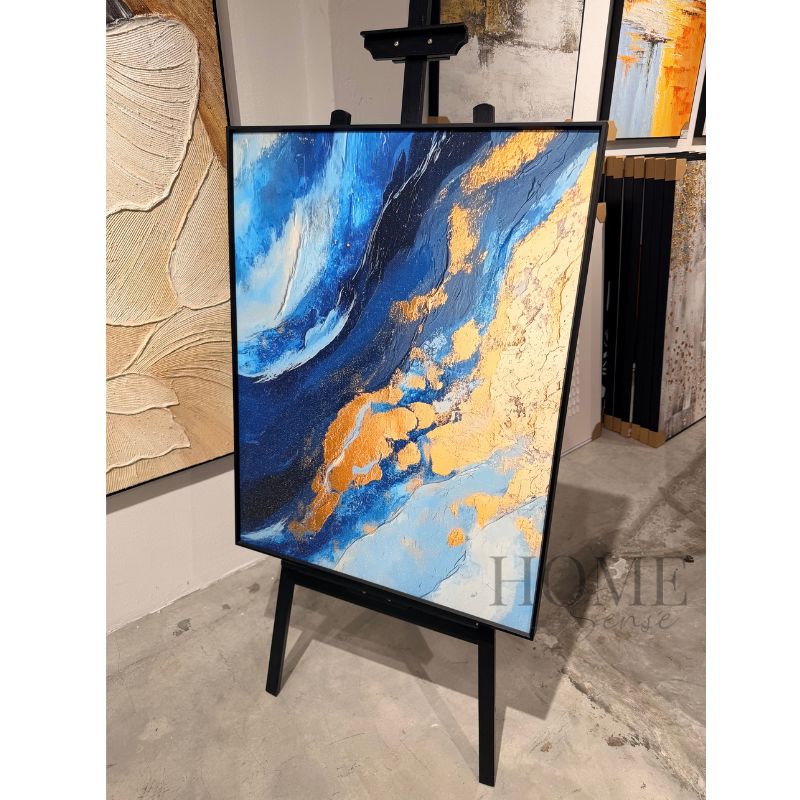 Currents of Gold – Abstract Fine Art Print
