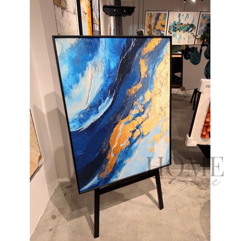 Currents of Gold – Abstract Fine Art Print
