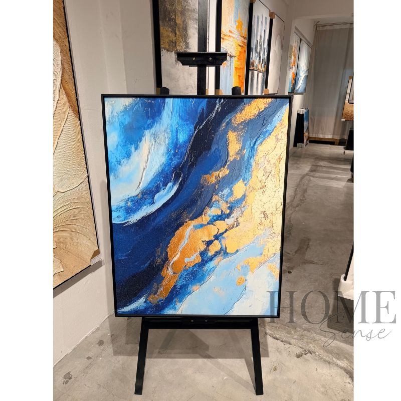 Currents of Gold – Abstract Fine Art Print