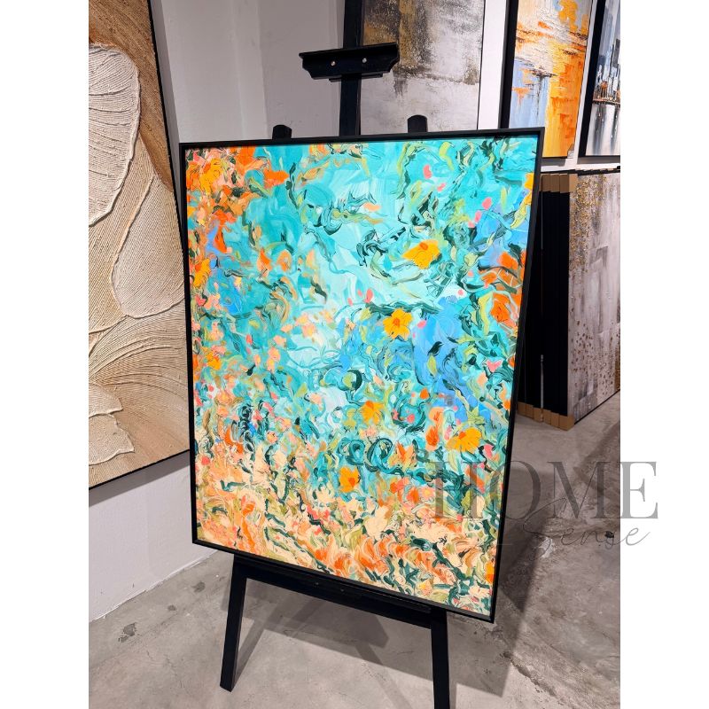 Blooming Tide – Abstract Floral Fine Art Print