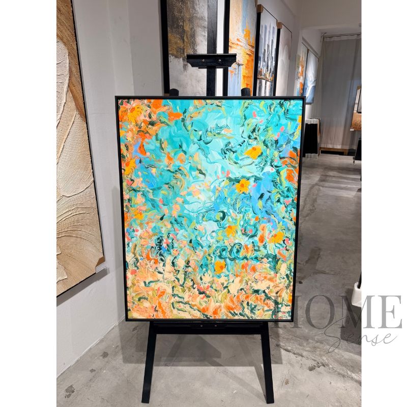 Blooming Tide – Abstract Floral Fine Art Print