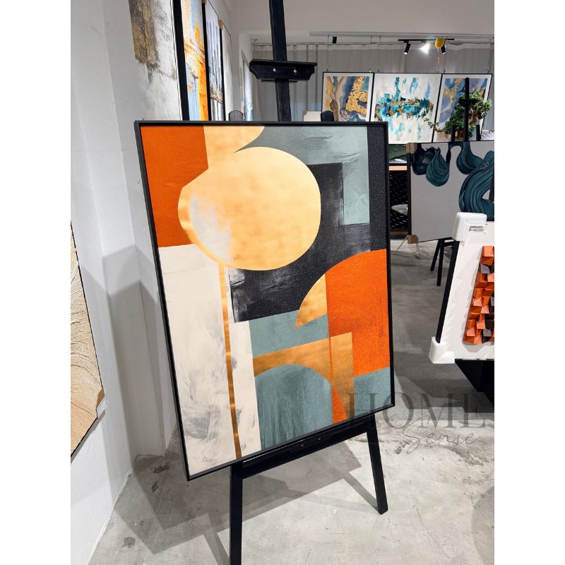 Modernist Dawn – Geometric Fine Art Print