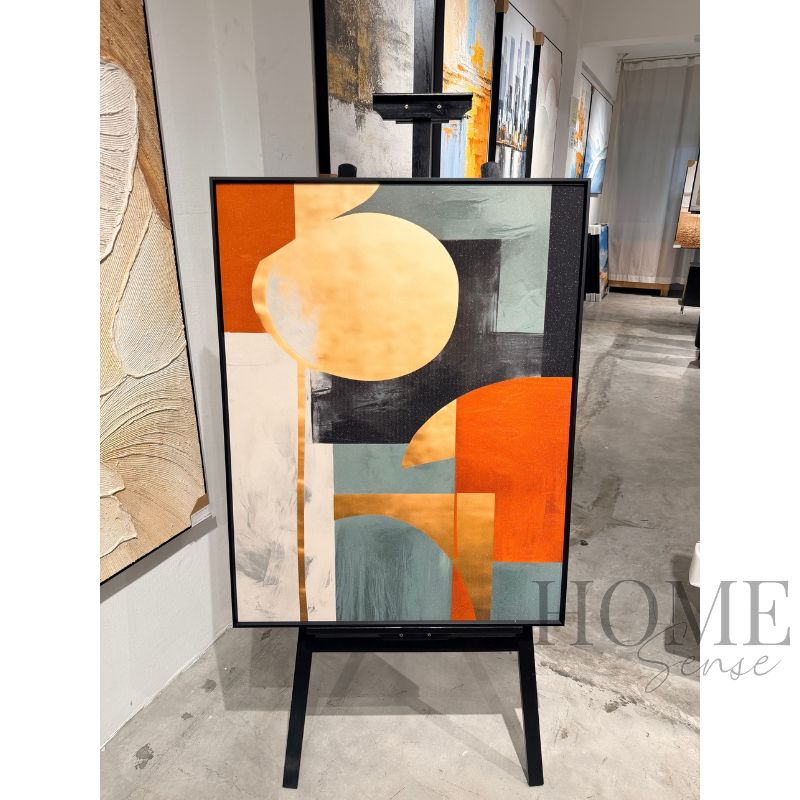 Modernist Dawn – Geometric Fine Art Print