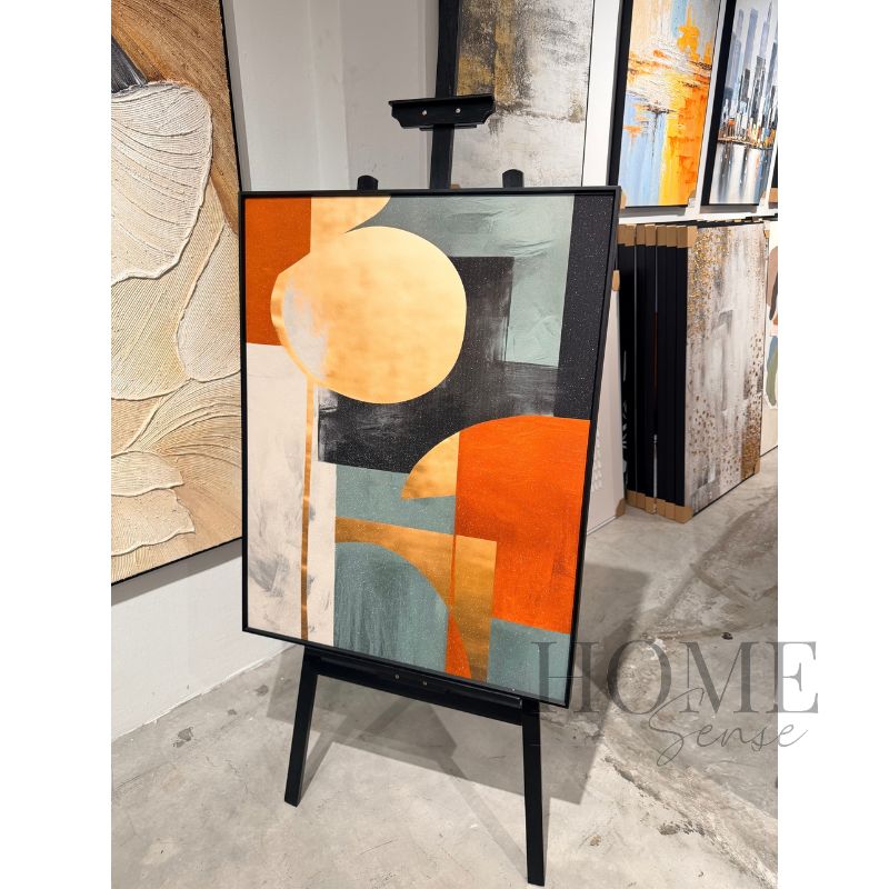 Modernist Dawn – Geometric Fine Art Print