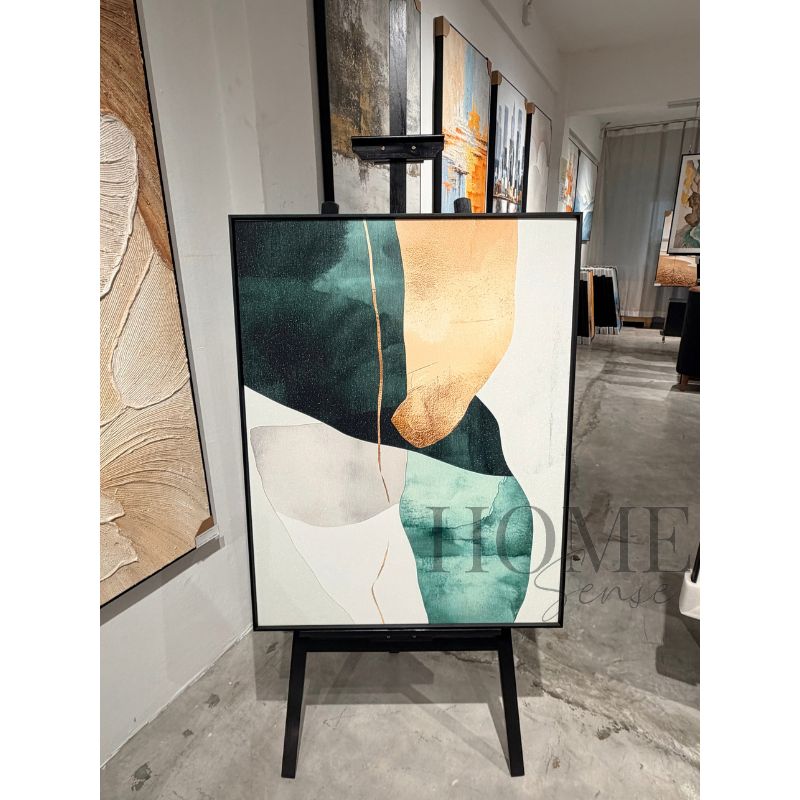 Verdant Equilibrium – Organic Abstract Fine Art Print