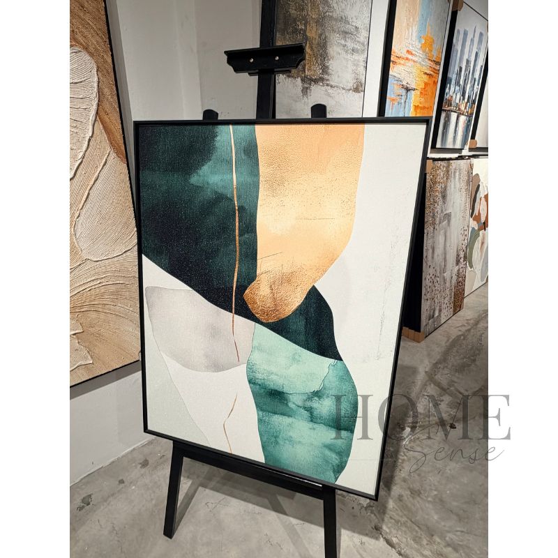Verdant Equilibrium – Organic Abstract Fine Art Print