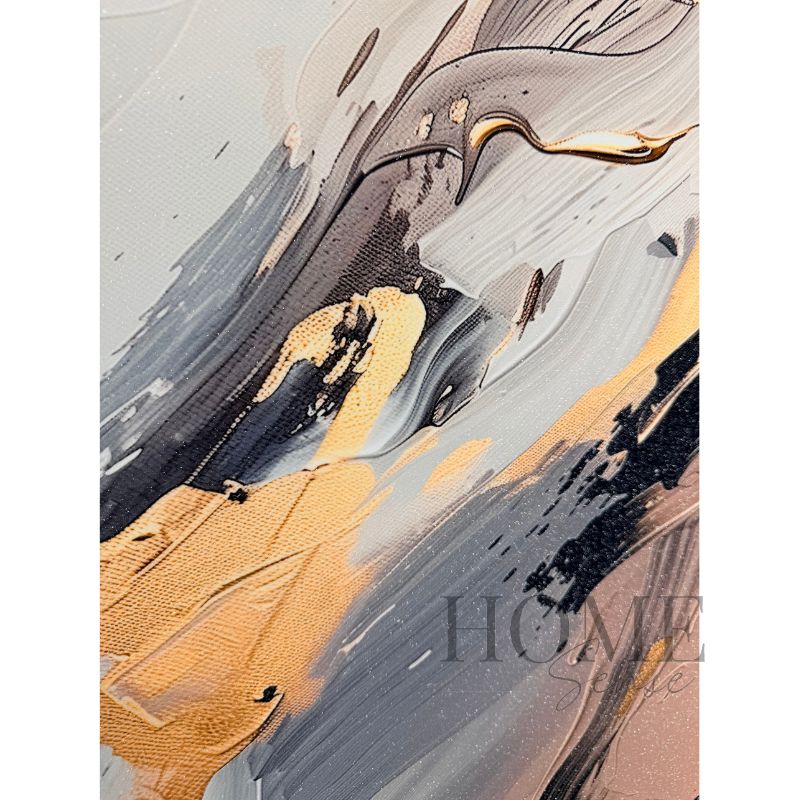 Blush Tempest – Abstract Fine Art Print