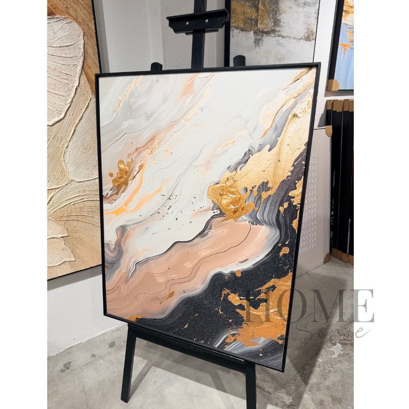 Satin Eclipse – Fluid Abstract Fine Art Print