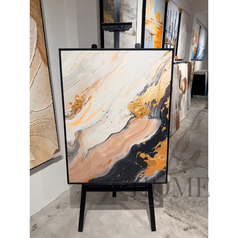 Satin Eclipse – Fluid Abstract Fine Art Print