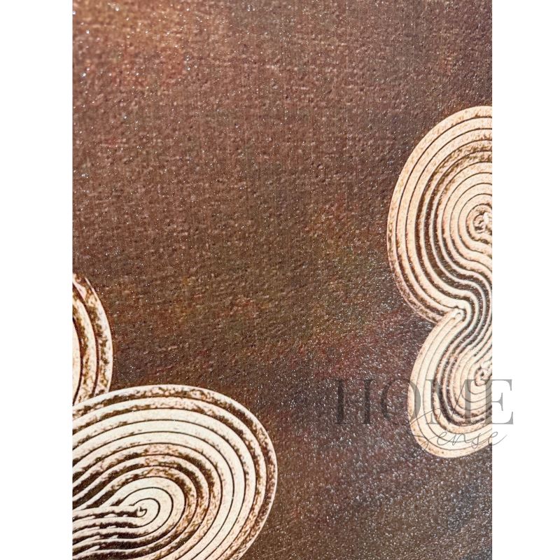 Bronze Confluence – Geometric Fine Art Print