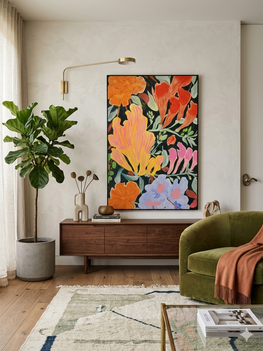 Blush & Bloom Canvas, Wall Art