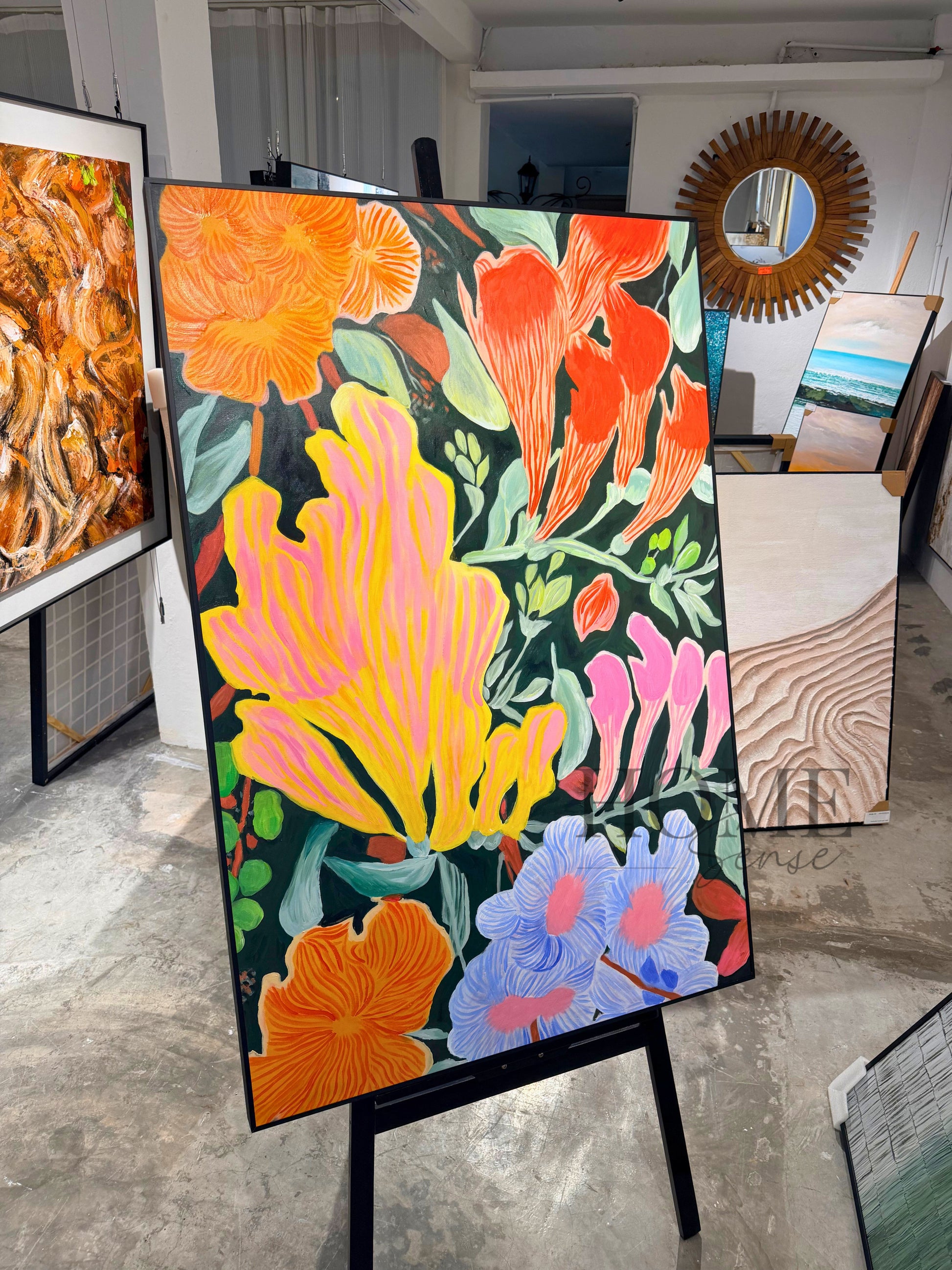 Blush & Bloom Canvas, Wall Art