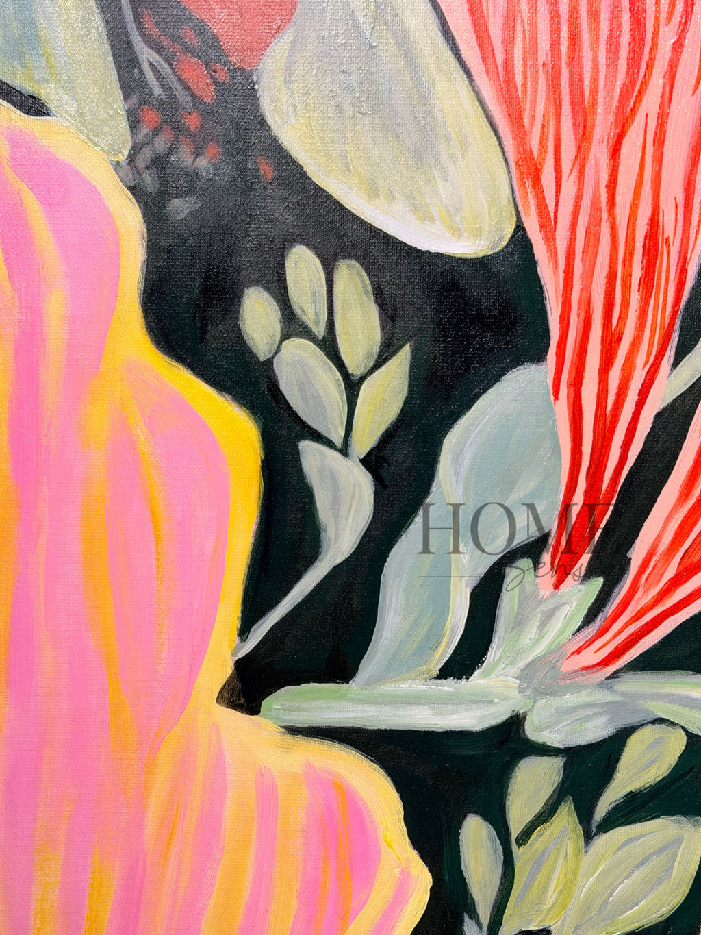 Blush & Bloom Canvas, Wall Art