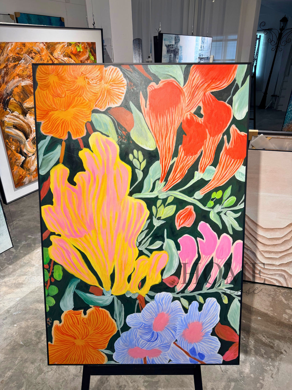 Blush & Bloom Canvas, Wall Art