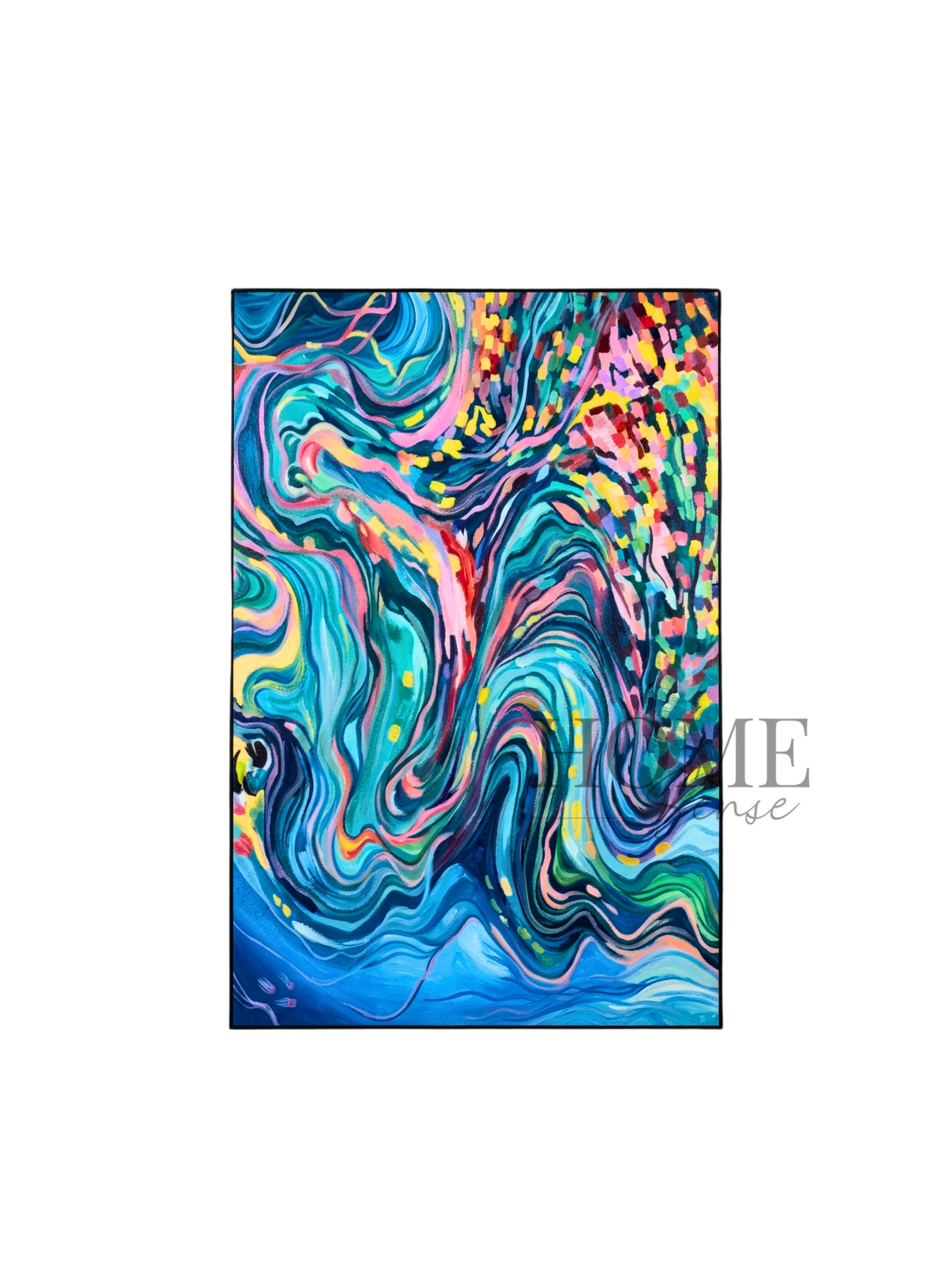 Mystic Flow Canvas, Wall Art