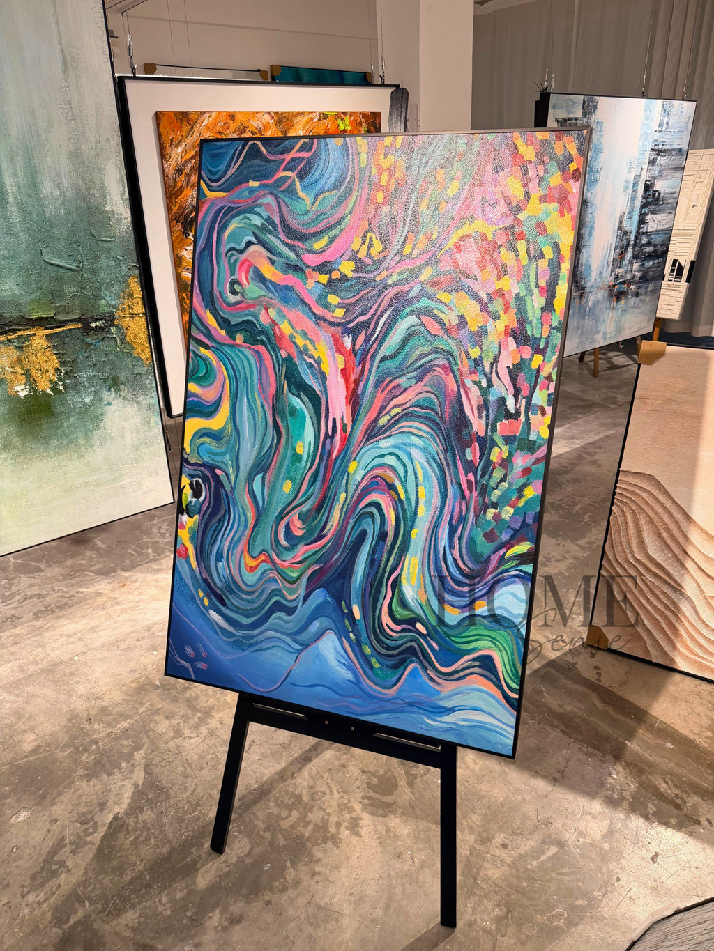 Mystic Flow Canvas, Wall Art