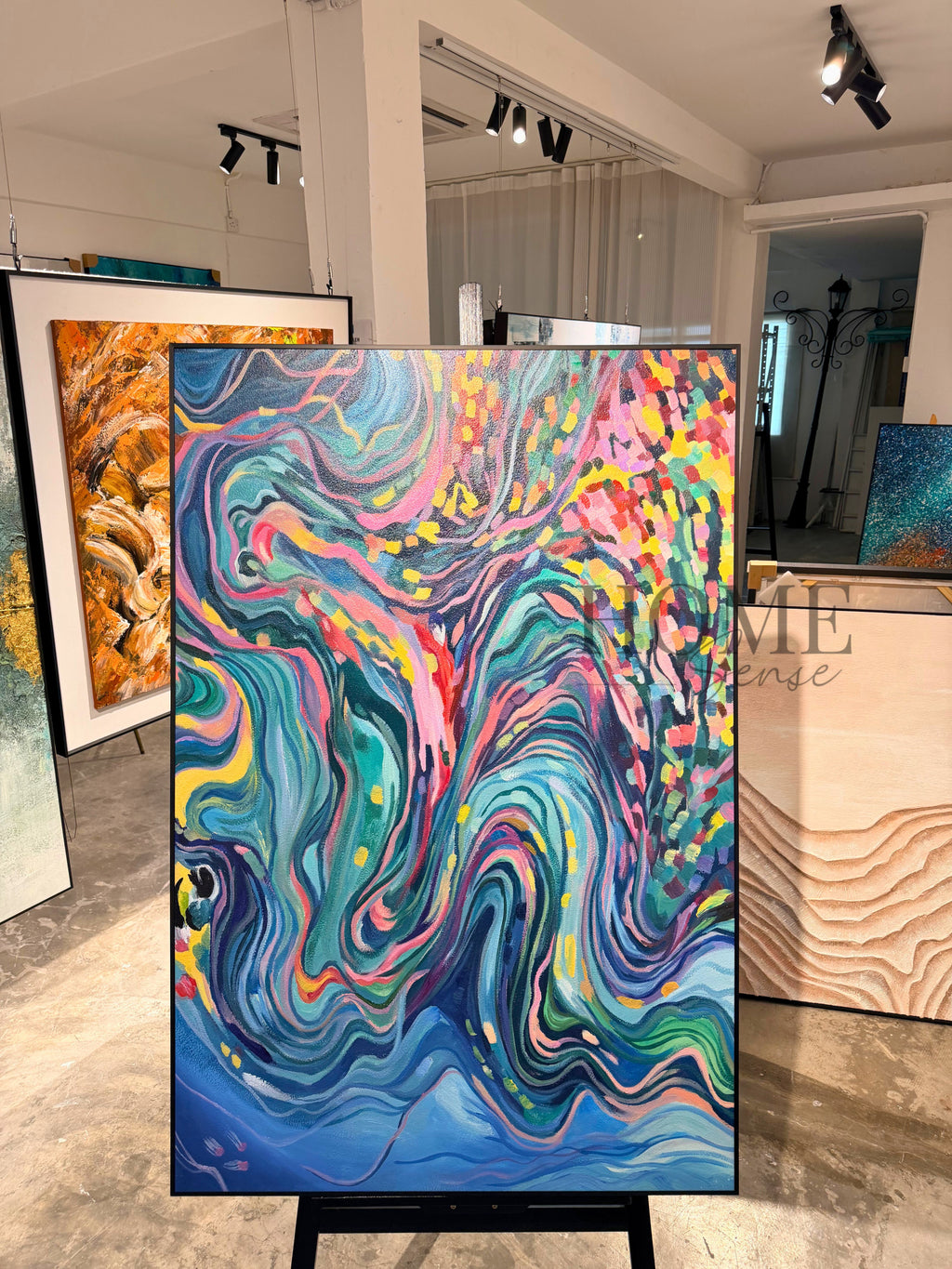 Mystic Flow Canvas, Wall Art