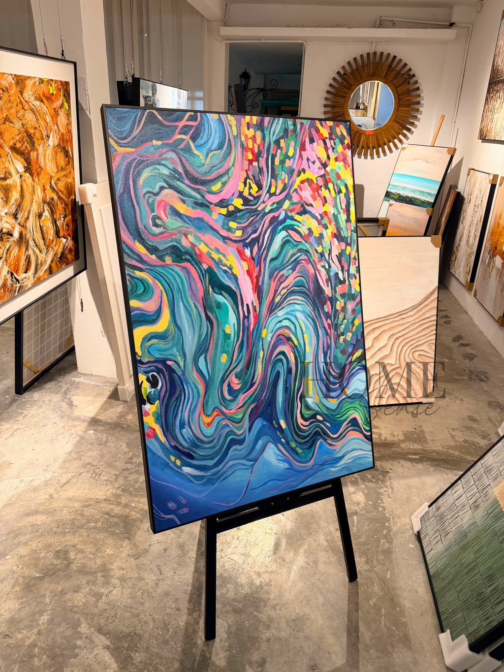 Mystic Flow Canvas, Wall Art