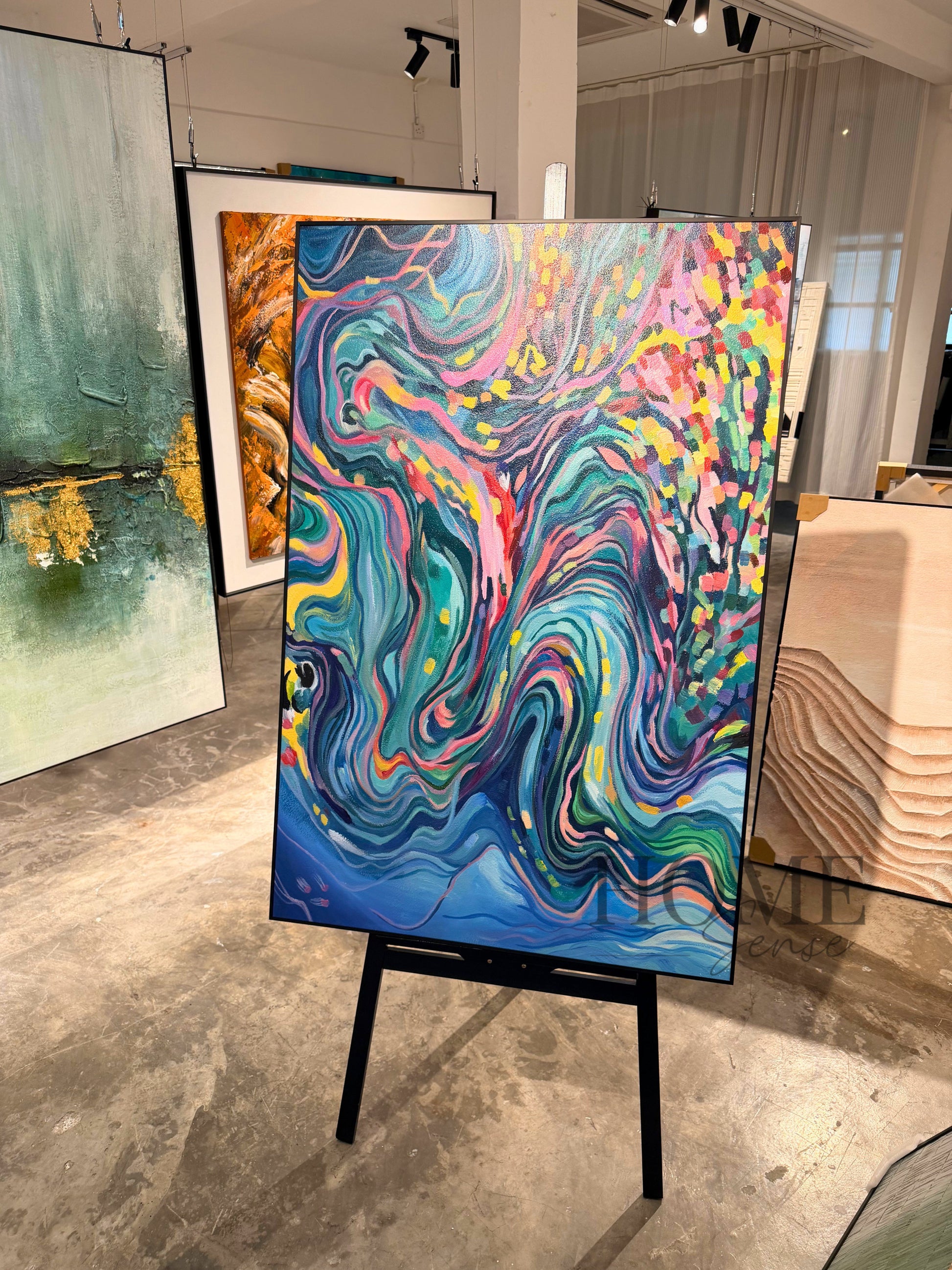 Mystic Flow Canvas, Wall Art