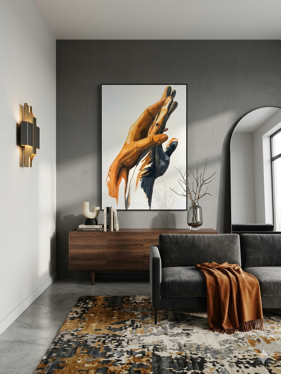 Touch Of Souls - Canvas, Wall Art