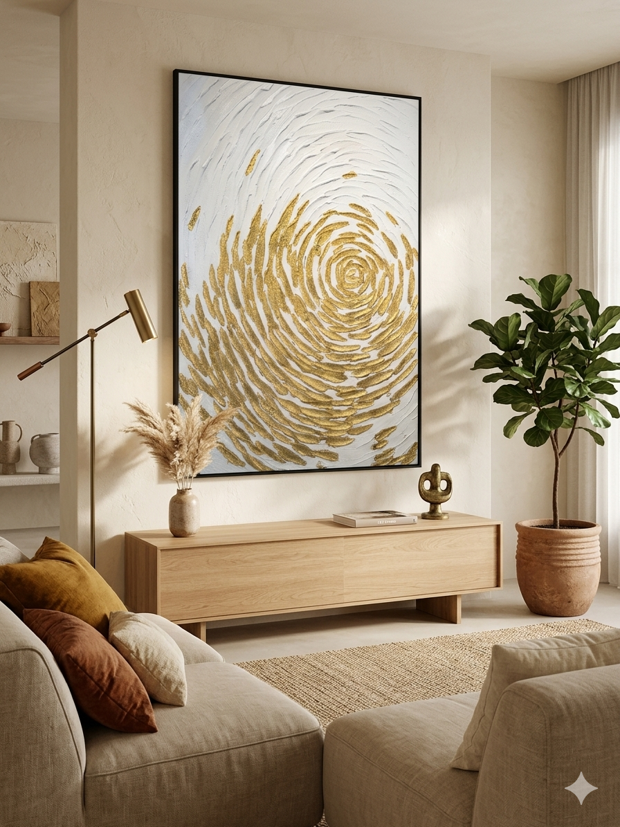 Echoes of Gold - Canvas, Wall Art