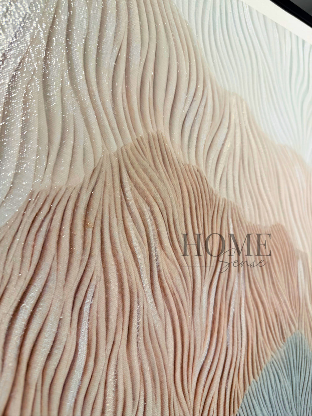 Kyoto Hills Serenity， Semi-Handmade Canvas Wall Art