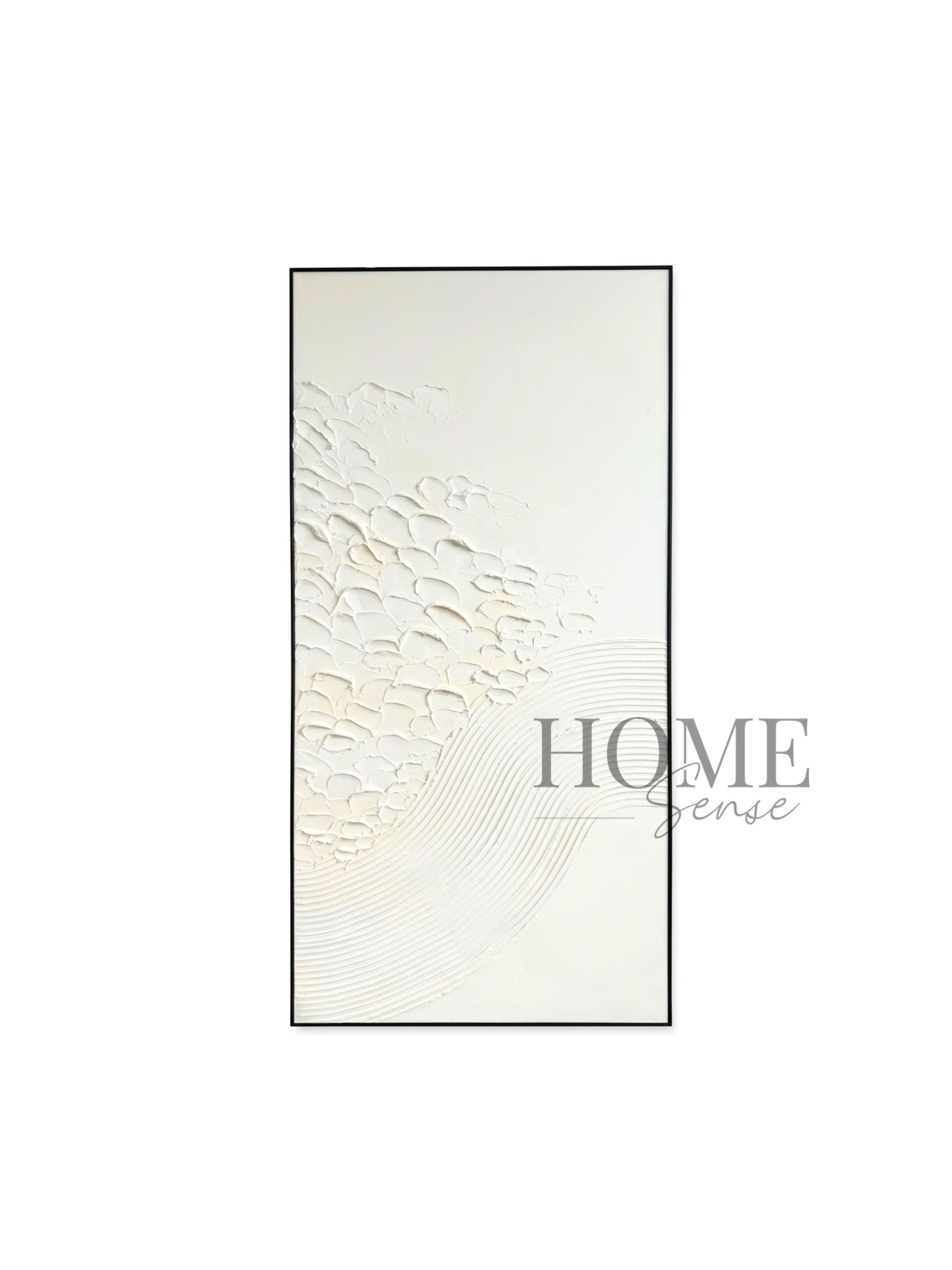 Where Waves Fade into Silence - Canvas, Wall Art
