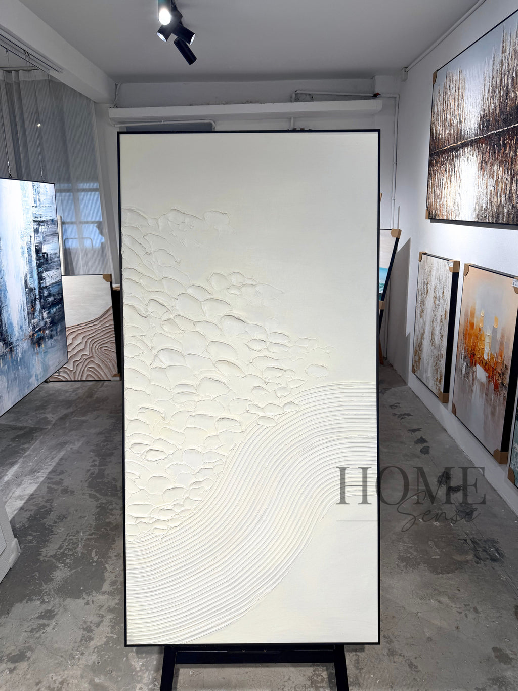 Where Waves Fade into Silence - Canvas, Wall Art