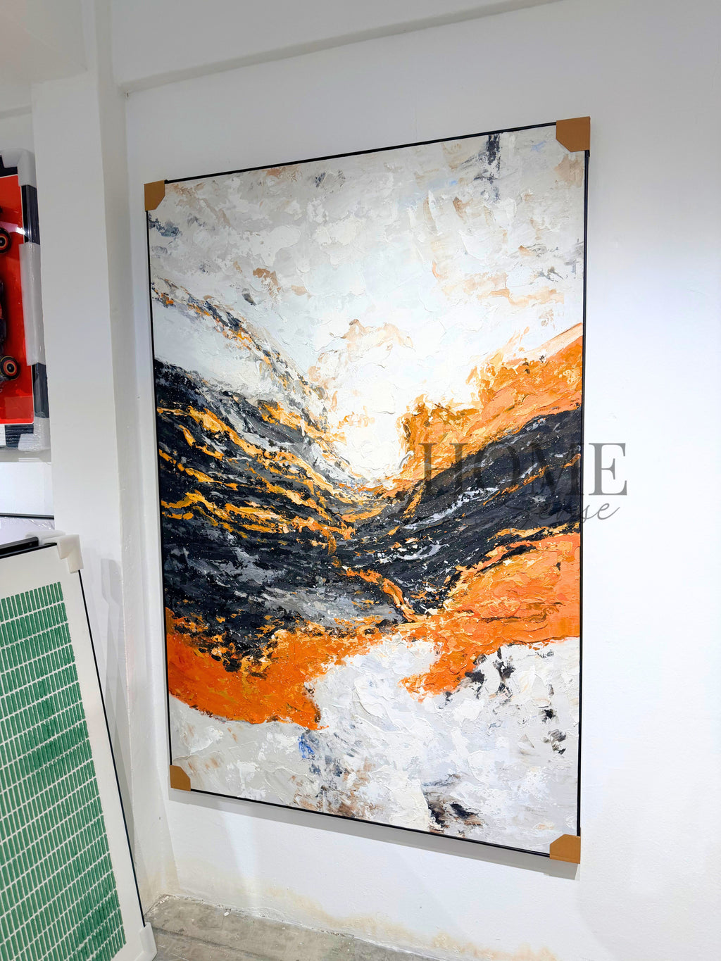 Golden Rift, Canvas Wall Art