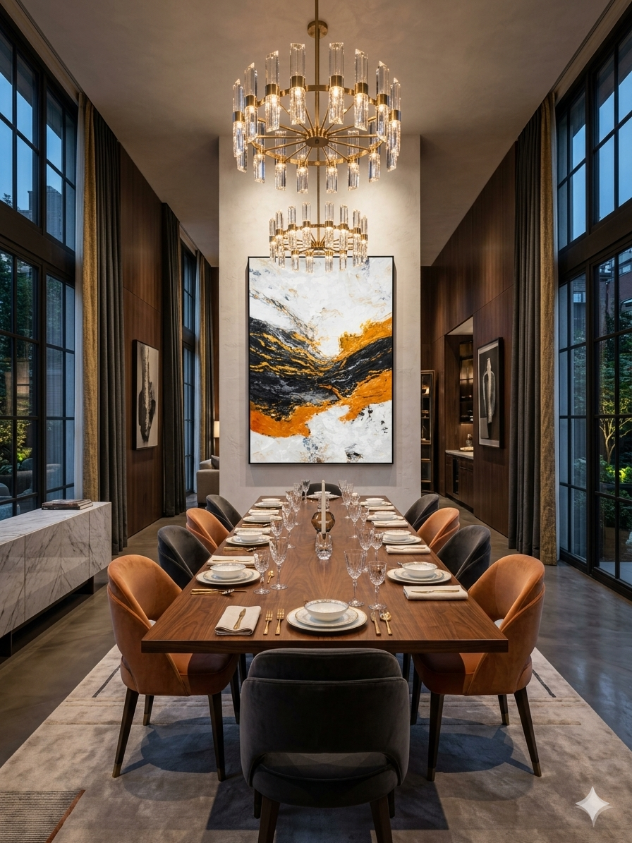 Golden Rift, Canvas Wall Art