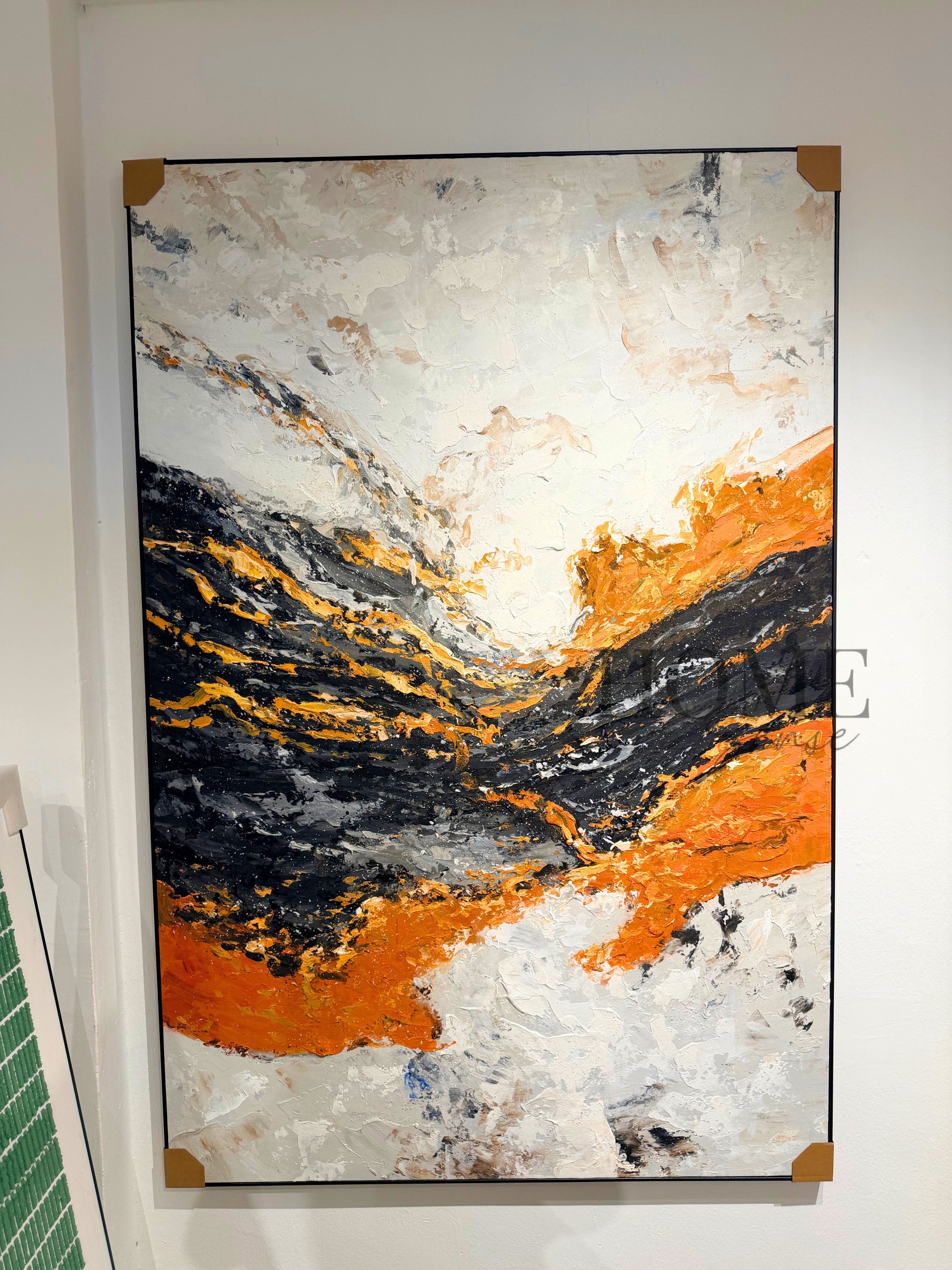 Golden Rift, Canvas Wall Art