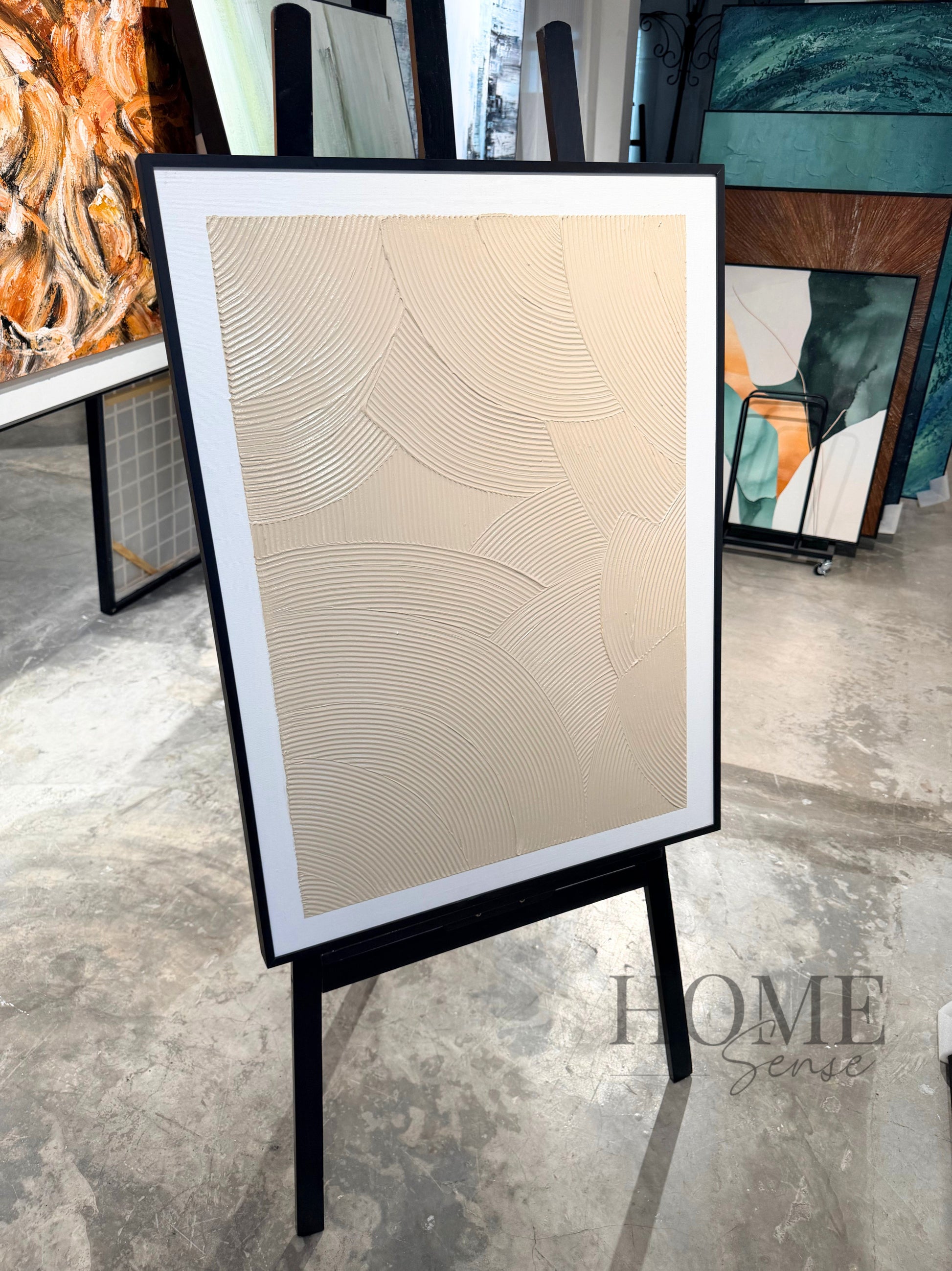 Textured Serenity - Canvas, Wall Art