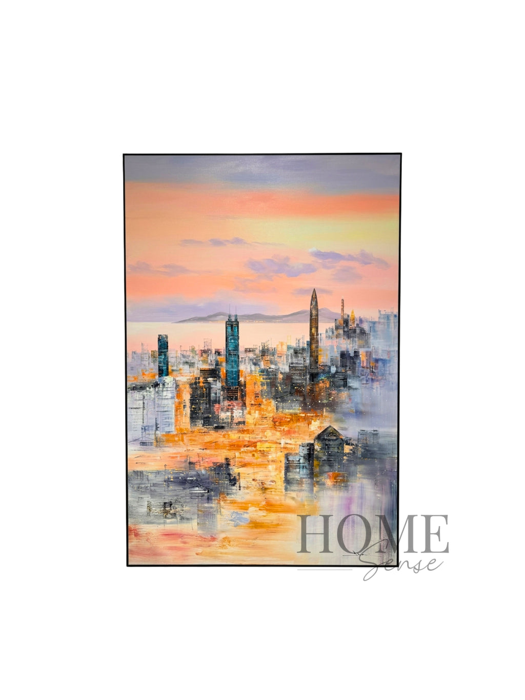 Golden Hour Metropolis - Canvas, Wall Art