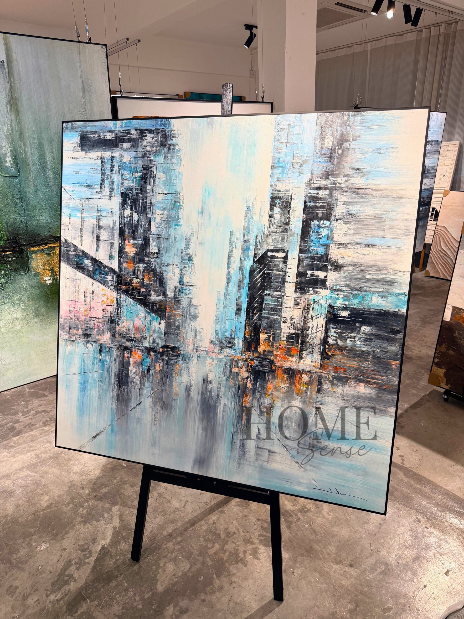 City in a Dreamlight - Canvas, Wall Art