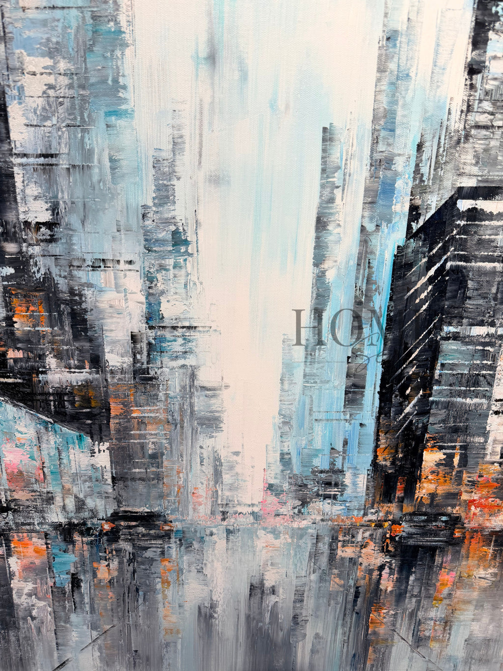 City in a Dreamlight - Canvas, Wall Art