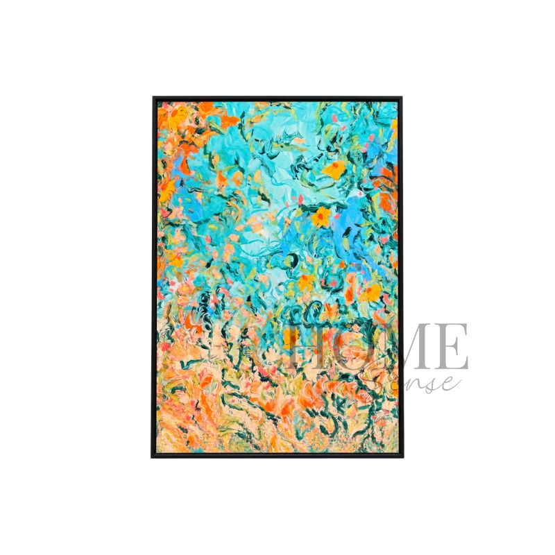Blooming Tide – Abstract Floral Fine Art Print