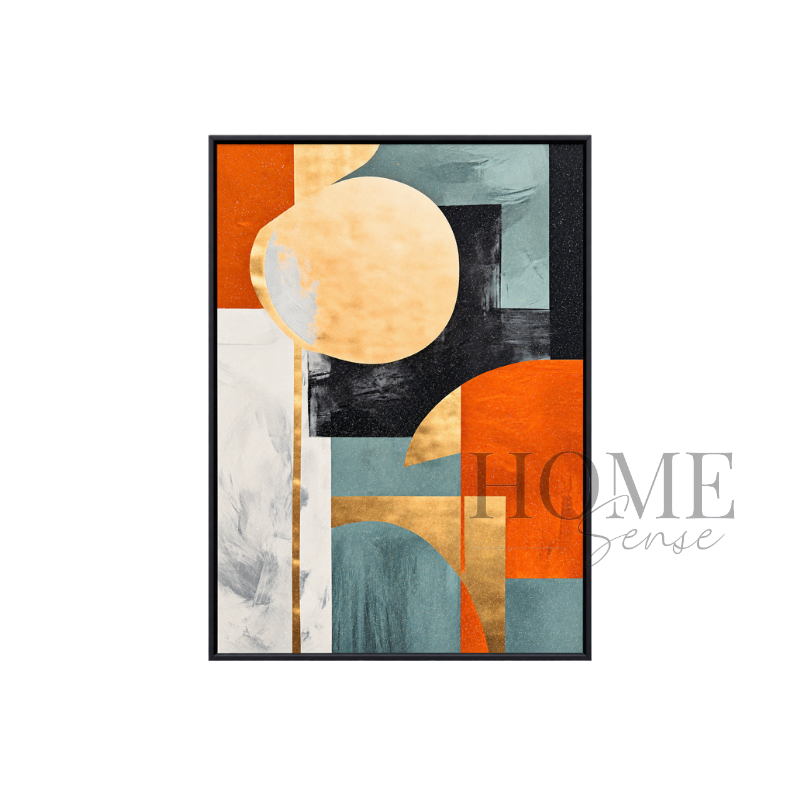 Modernist Dawn – Geometric Fine Art Print