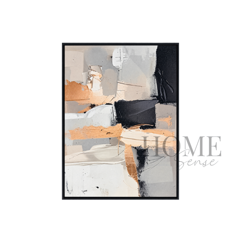 Between Stone and Shadow – Abstract Fine Art Print