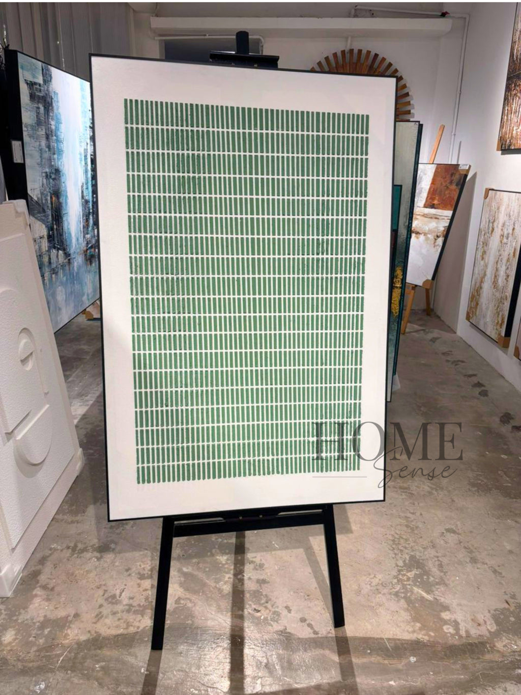 Green Matrix - Canvas Wall Art