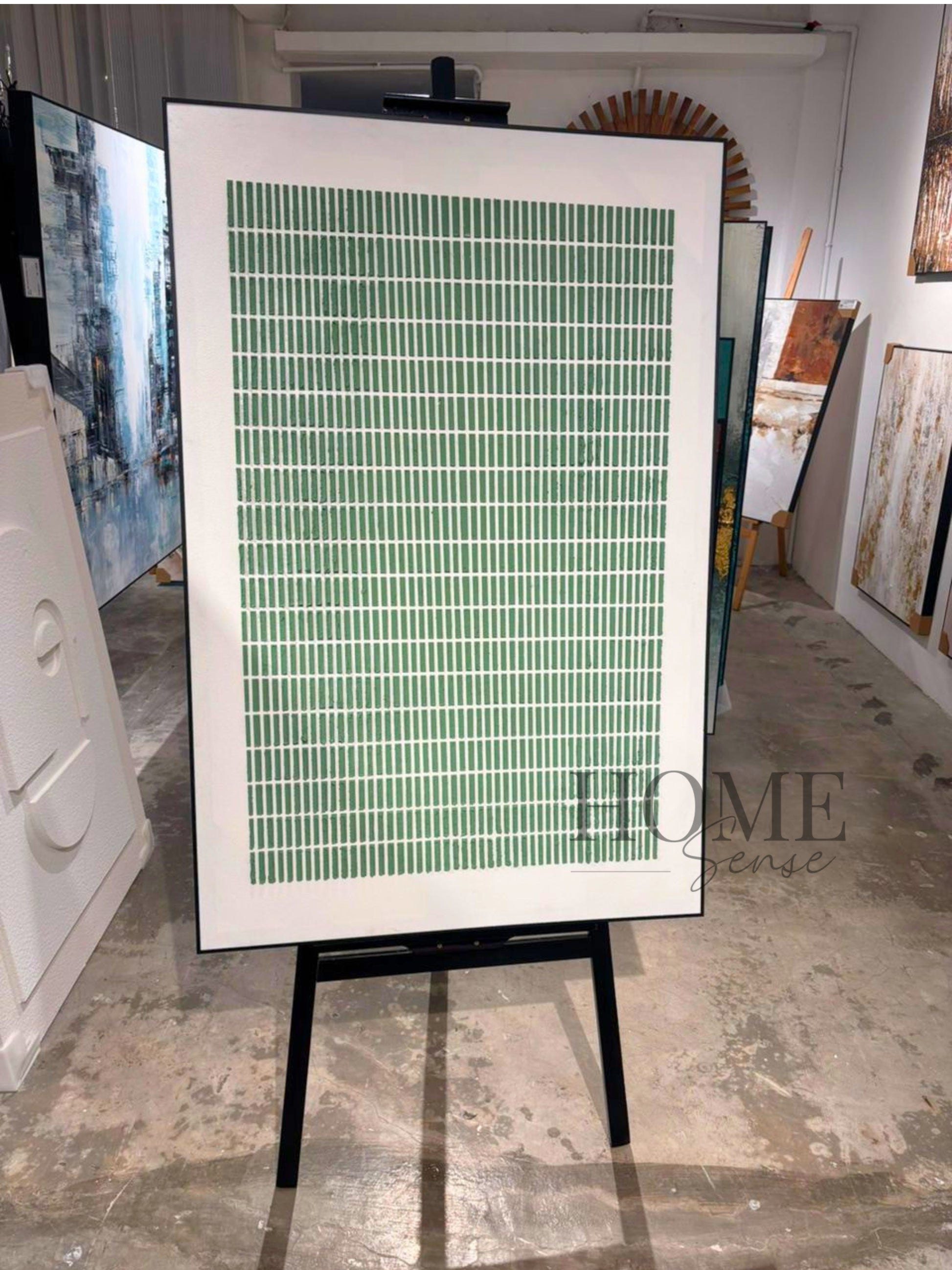 Green Matrix - Canvas Wall Art