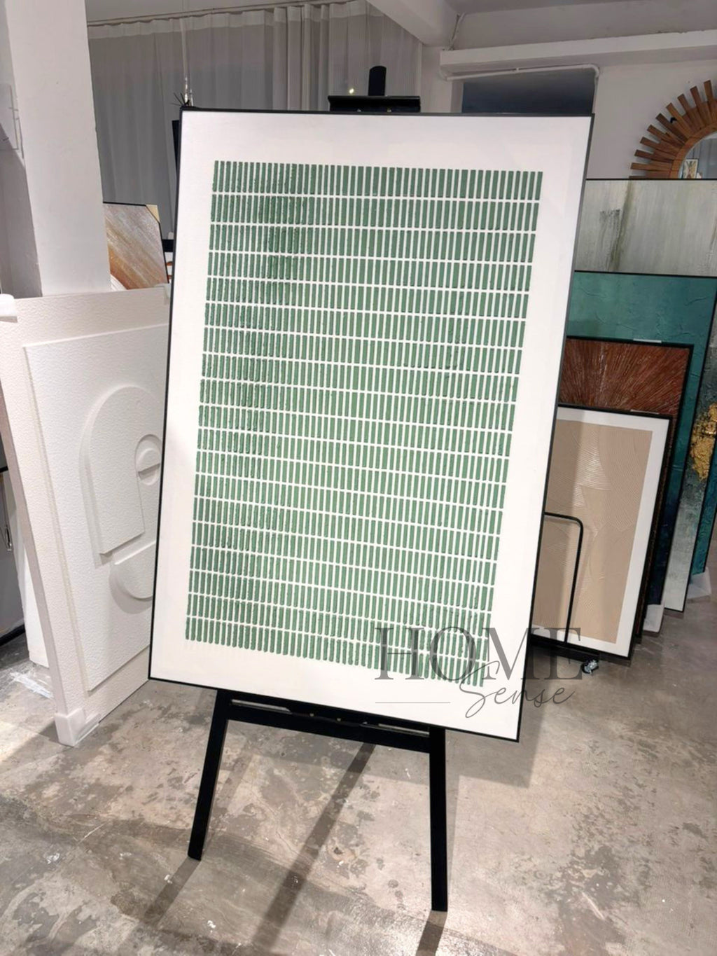 Green Matrix - Canvas Wall Art