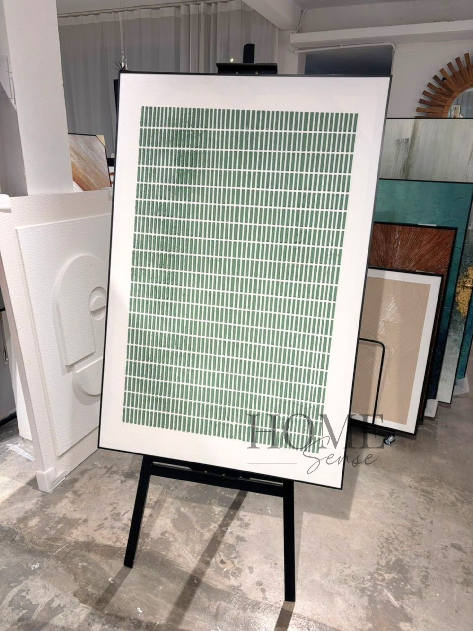 Green Matrix - Canvas Wall Art